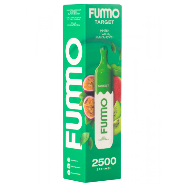 Fummo Target Киви Гуава Маракуйя (2500 Затяжек) в Воркуте