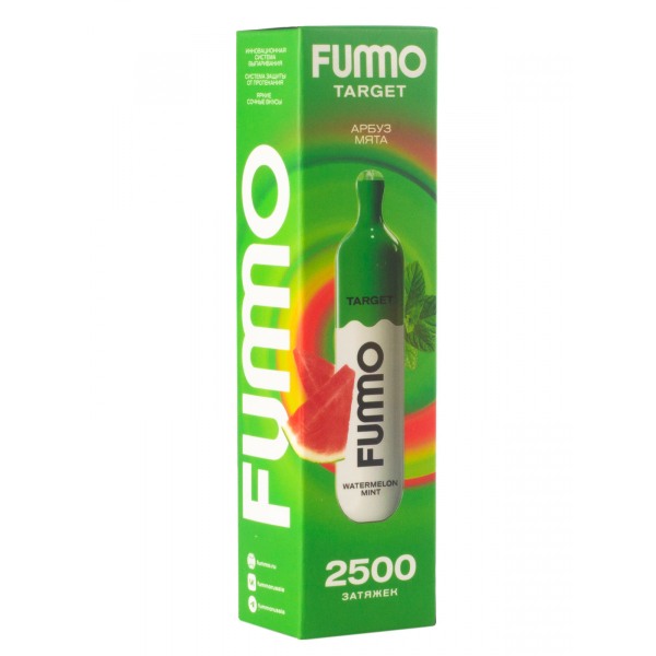 Fummo Target Арбуз Мята (2500 Затяжек) в Воркуте