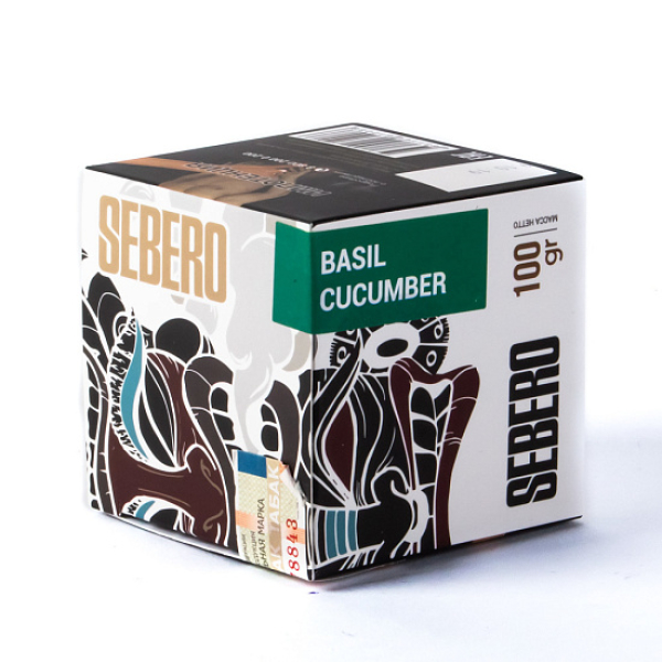 Табак Sebero Basil-Cucumber  100 грамм в Воркуте