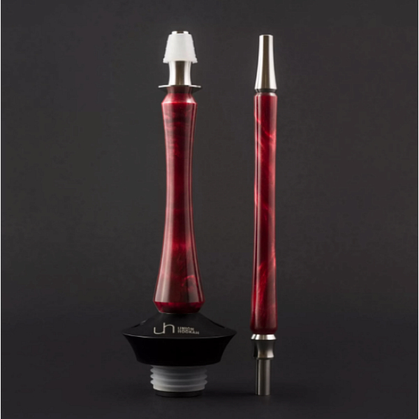 Кальян Union Hookah Sleek Акрил Красный  в Воркуте