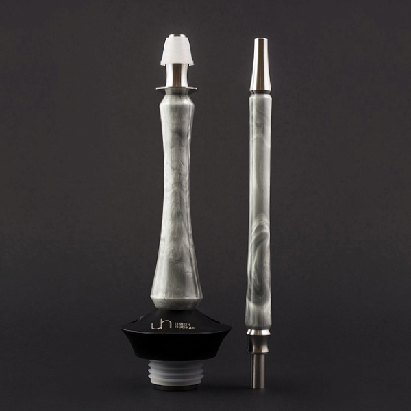 Кальян Union Hookah Sleek Акрил Серый  в Воркуте