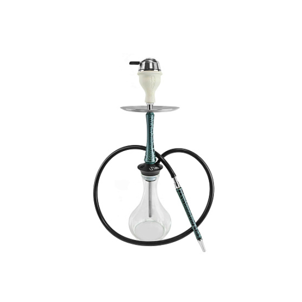 Кальян Union Hookah Sleek Кракле Голубой  в Воркуте
