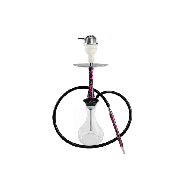 Кальян Union Hookah Sleek Кракле Розовый  в Воркуте