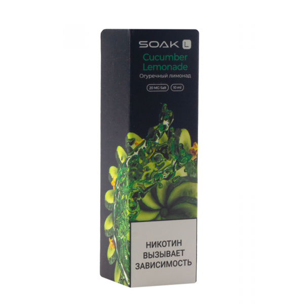 Жидкость Soak Cucumber Lemonade 10 Мл 2 Мг в Воркуте