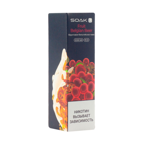 Жидкость Soak Fruit Belgian Beer 10 Мл 2 Мг в Воркуте