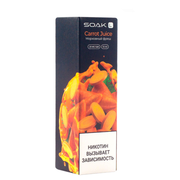 Жидкость Soak Carrot Juice 10 Мл 2 Мг в Воркуте