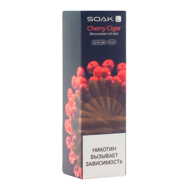 Жидкость Soak Cherry Cigar 10 Мл 2 Мг в Воркуте