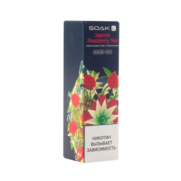 Жидкость Soak Jasmin Raspberry Tea 10 Мл 2 Мг в Воркуте