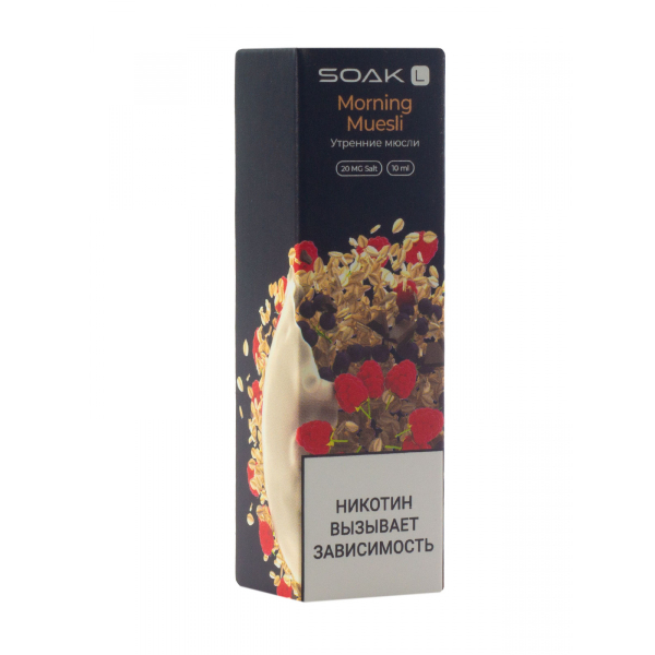 Жидкость Soak Morning Muesli 10 Мл 2 Мг в Воркуте