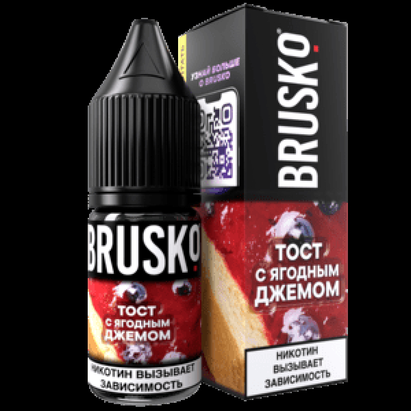 Жидкость Brusko Salt Тост С Ягодным Джемом 10 Мл 2 Мг в Воркуте