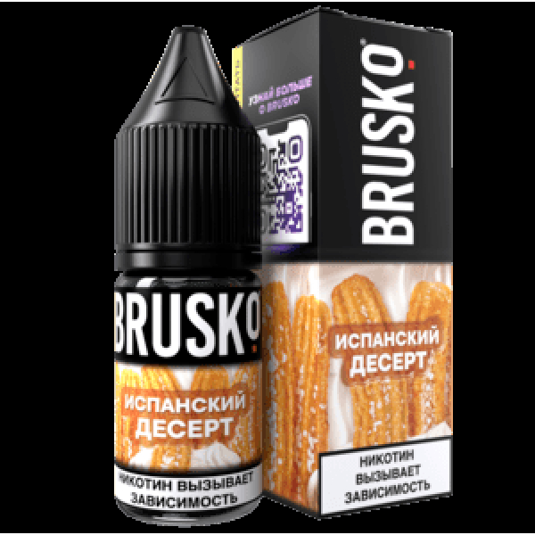Жидкость Brusko Salt Испанский Десерт 10 Мл 2 Мг в Воркуте