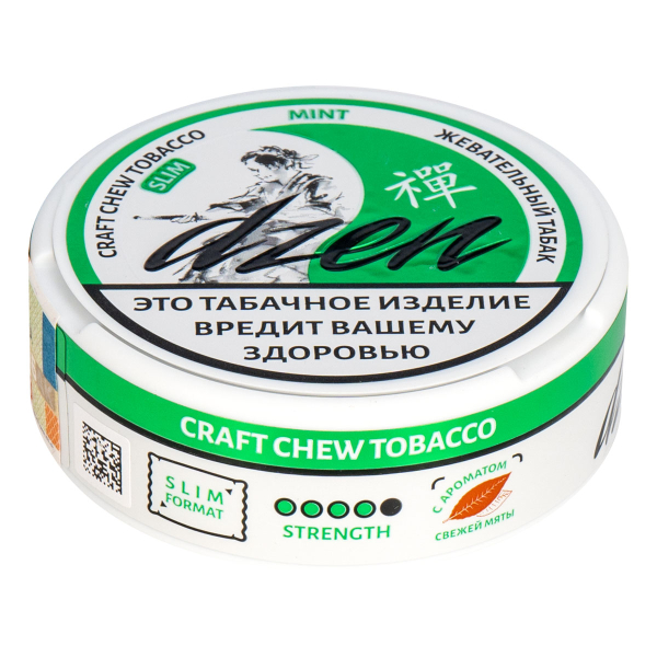 Жевательный табак Dzen Slim Mint 9 грамм в Воркуте
