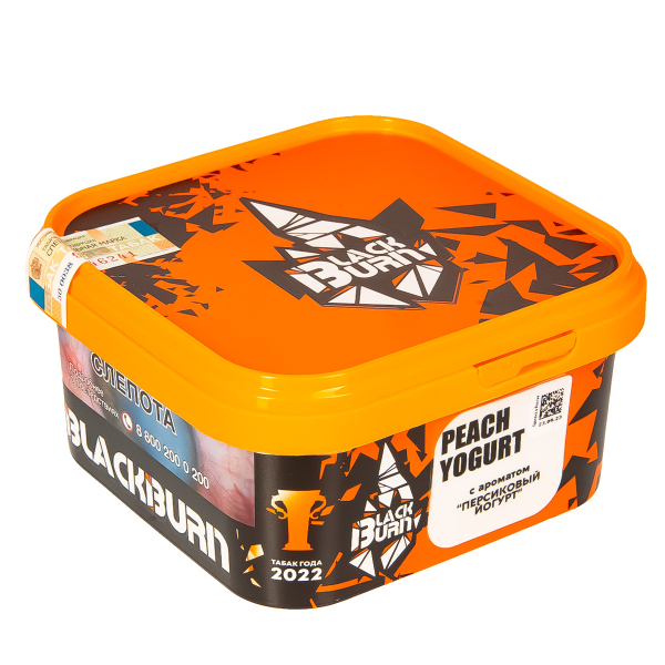 Табак Burn Black Peach Yogurt  200 грамм в Воркуте