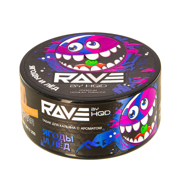 Табак Rave By Hqd Ягоды И Лед  25 грамм в Воркуте