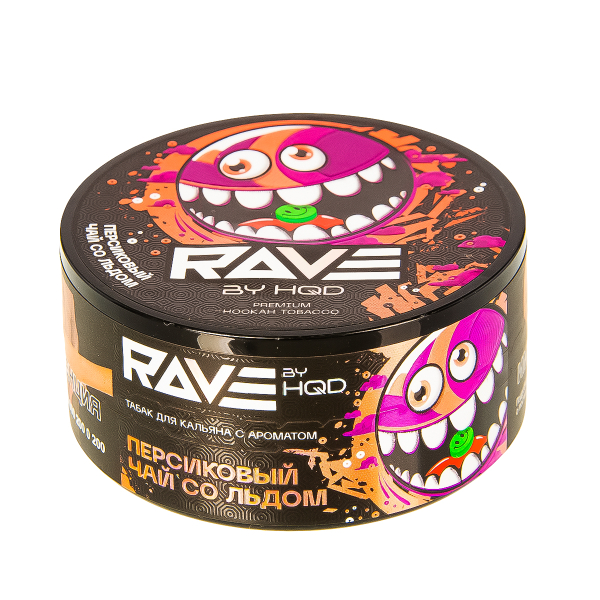 Табак Rave By Hqd Персиковый Чай Со Льдом  25 грамм в Воркуте