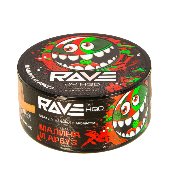 Табак Rave By Hqd Малина И Арбуз  25 грамм в Воркуте