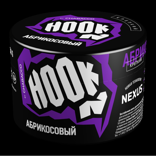 Табак Hook Абрикосовый  50 грамм в Воркуте