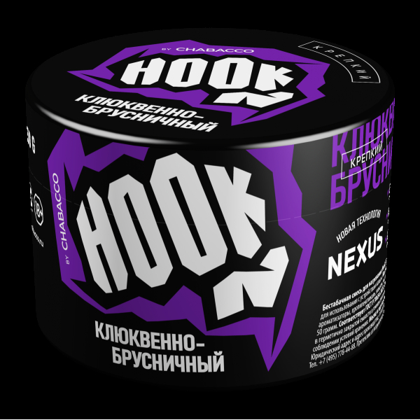 Табак Hook Клюквенно-Брусничный  50 грамм в Воркуте