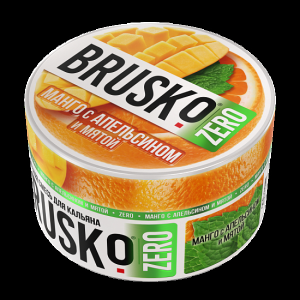 Смесь Brusko Манго С Апельсином И Мятой (Zero)  250 гр в Воркуте