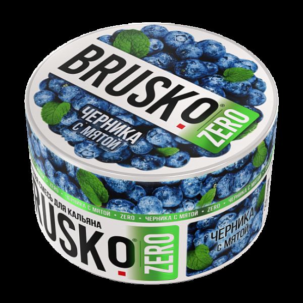 Смесь Brusko Черника С Мятой (Zero)  250 гр в Воркуте
