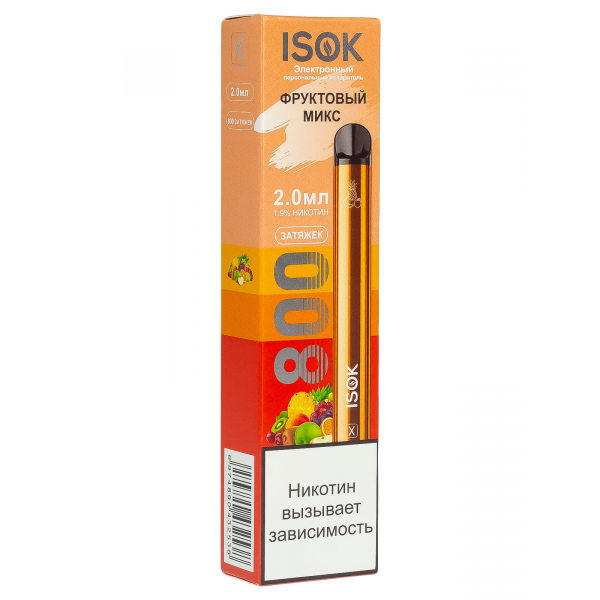 Isok X Фруктовый Микс (800 Затяжек) в Воркуте