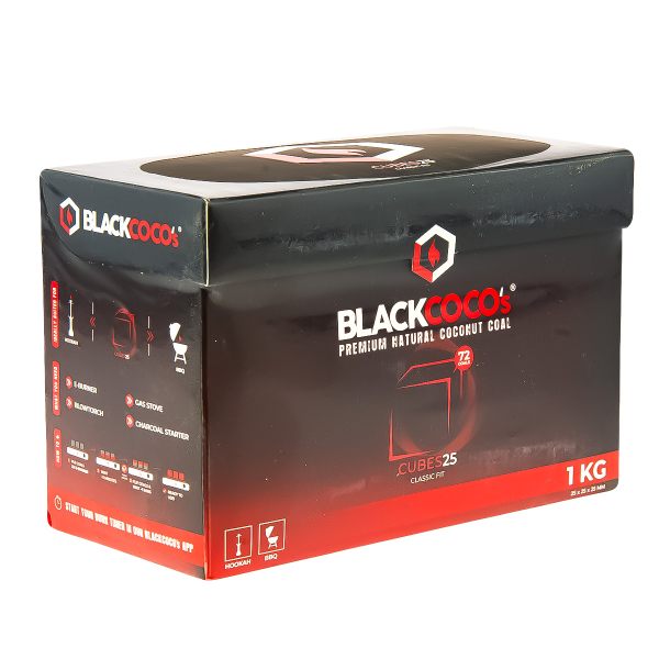 Уголь Blackcoco’s Кокосовый 72 Шт (25 Мм) в Воркуте