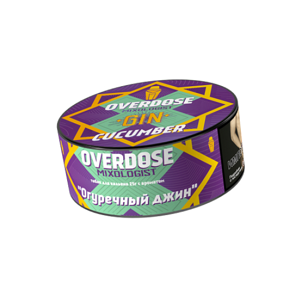 Табак Overdose Gin Cucumber   25 грамм в Воркуте