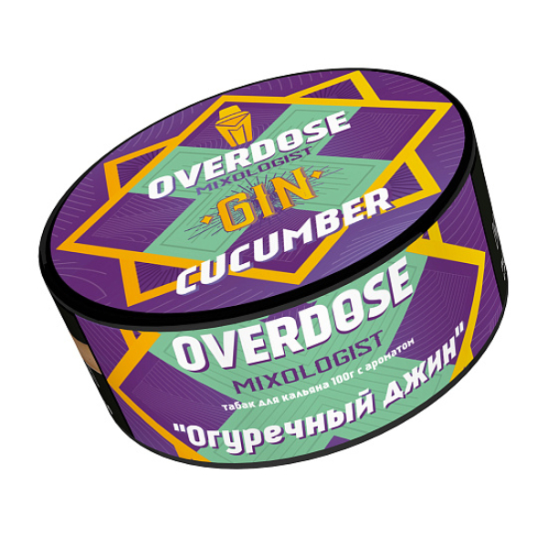 Табак Overdose Gin Cucumber  100 грамм в Воркуте