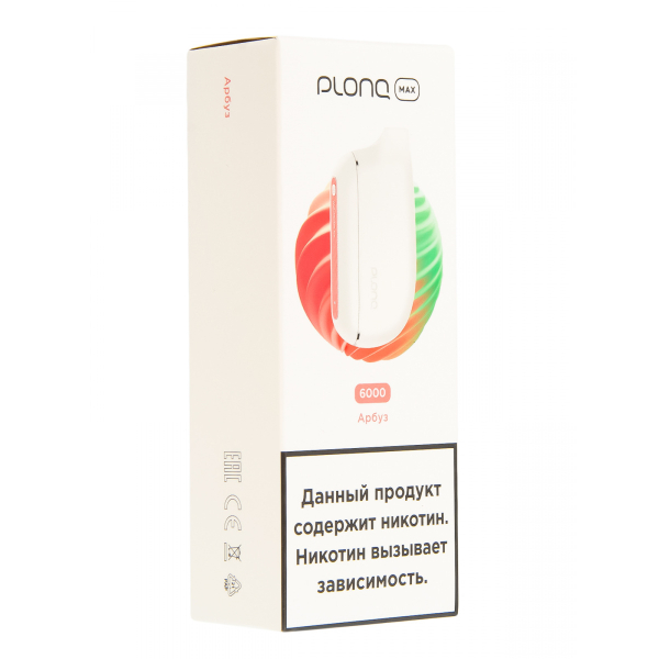 Plonq Max Арбуз (6000 Затяжек) 20 Мг в Воркуте