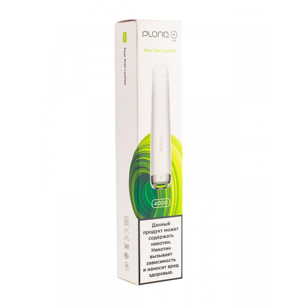 Plonq Plus Pro Груша Киви Личи (4000 Затяжек) 20 Мг в Воркуте