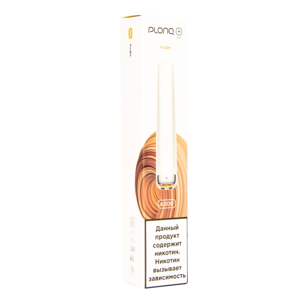 Plonq Plus Pro Кофе (4000 Затяжек) 20 Мг в Воркуте