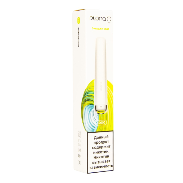 Plonq Plus Pro Энерджи Сода (4000 Затяжек) 20 Мг в Воркуте