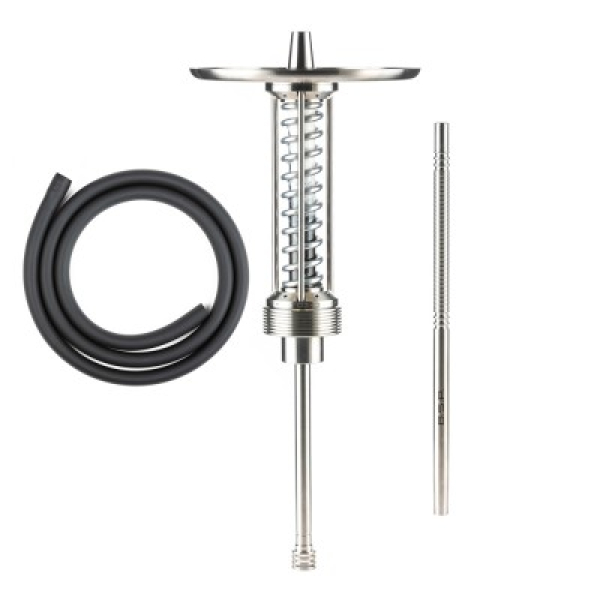 Кальян Bsp Hookah Cybertank White Black Chrome в Воркуте