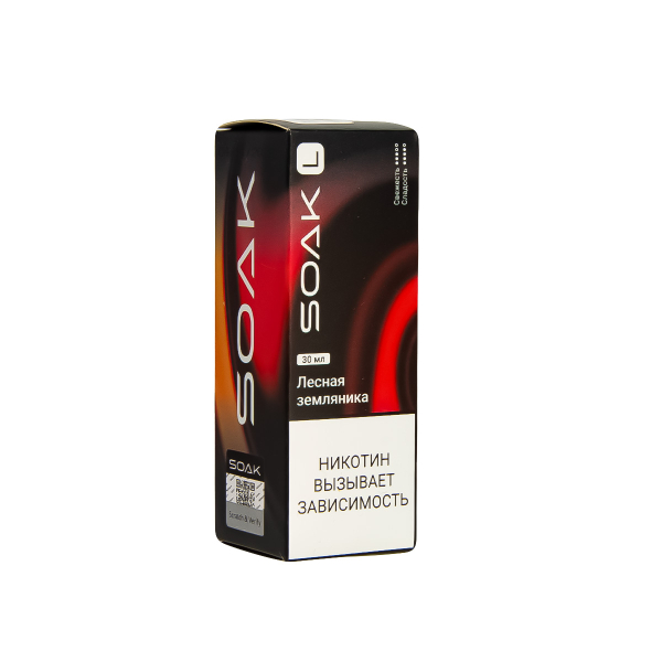 Жидкость Soak L30 Wild Strawberry 30 Мл 2 Мг в Воркуте