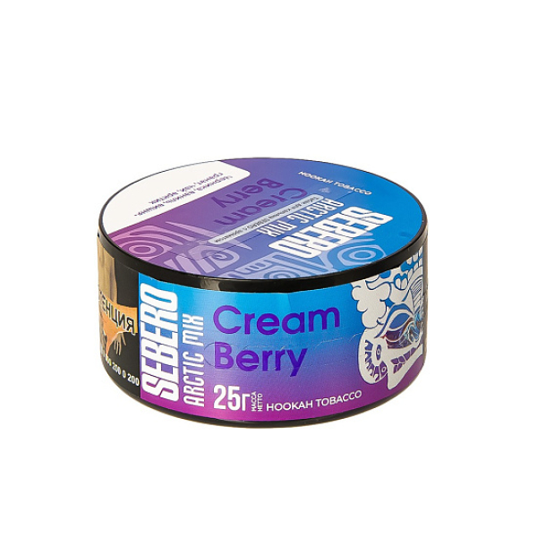 Табак Sebero Arctic Mix Cream Berry  25 грамм в Воркуте
