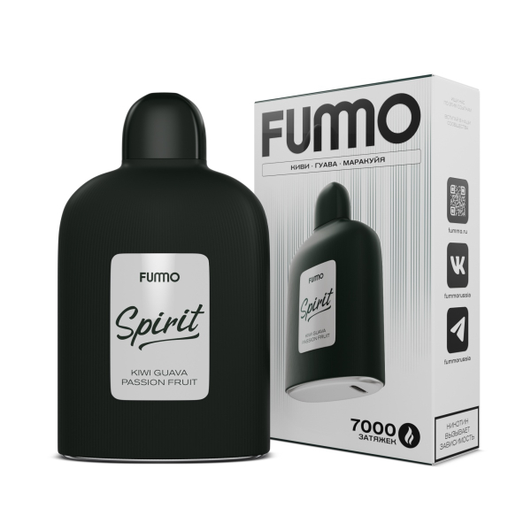 Электронка Fummo Spirit Киви Гуава Маракуйя  в Воркуте