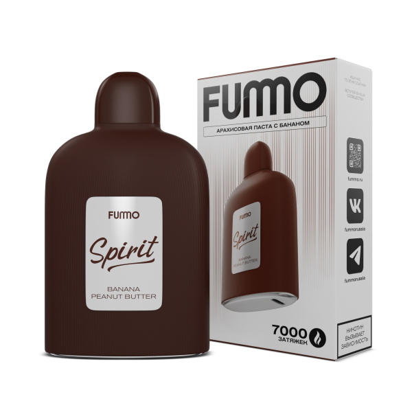 Электронка Fummo Spirit Арахисовая Паста С Бананом  в Воркуте