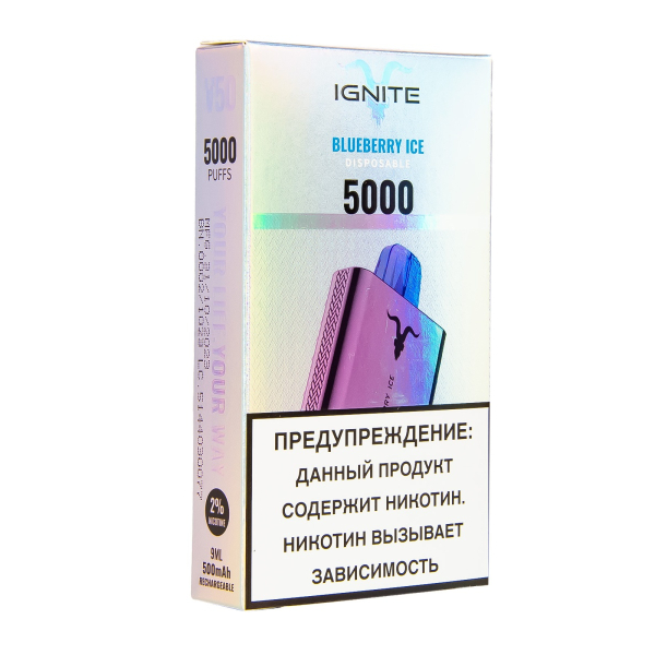 Электронка Ignite Blueberry Ice V2  в Воркуте