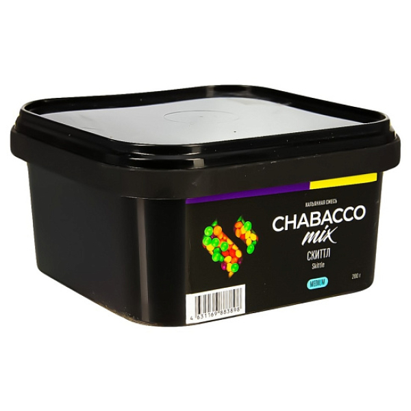 Смесь Chabacco Mix Skittle   Medium 200 гр в Воркуте