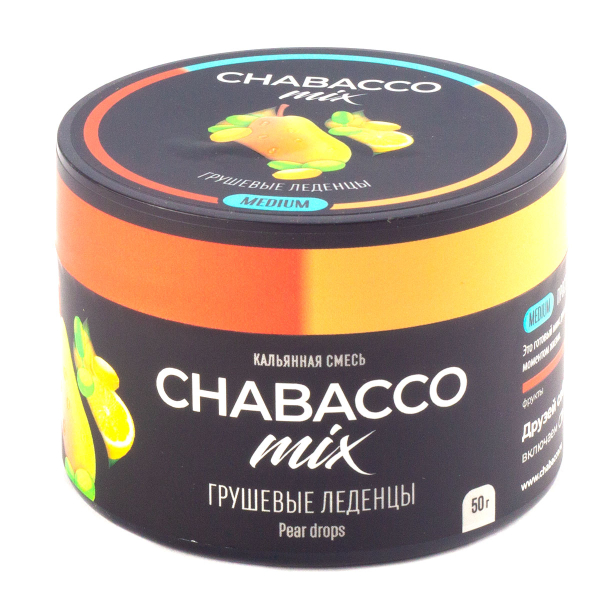 Смесь Chabacco Mix Pear Drops   Medium 50 гр в Воркуте
