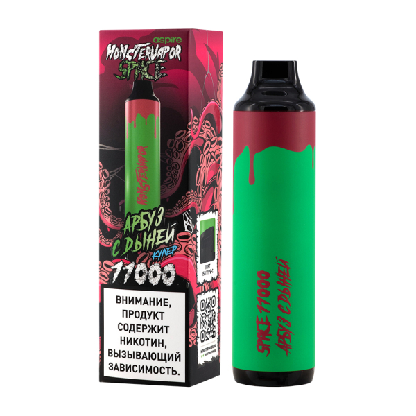 Электронка Monstervapor Space Арбуз И Дыня (11000 Затяжек) в Воркуте