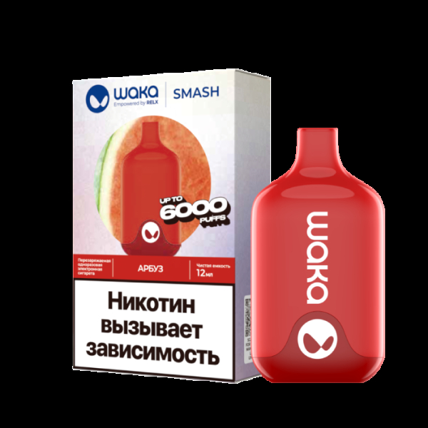 Электронка Waka Арбуз (6000 Затяжек) в Воркуте