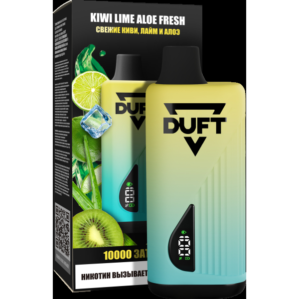 Электронка Duft Kiwi Lime Aloe Fresh (10000 Затяжек) в Воркуте