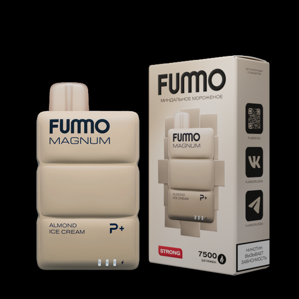 Электронка Fummo Magnum Миндальное Мороженое (7500 Затяжек) в Воркуте