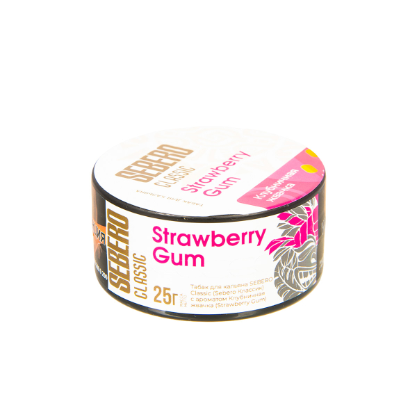 Табак Sebero Strawberry Gum  25 грамм в Воркуте