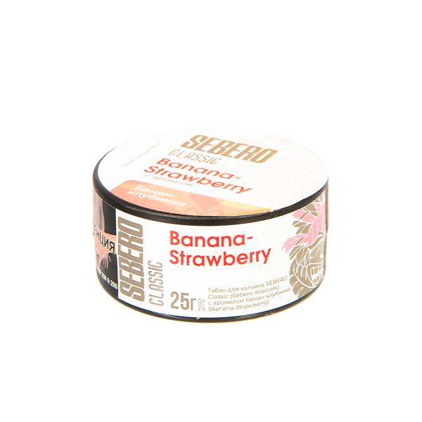 Табак Sebero Banana Strawberry  25 грамм в Воркуте