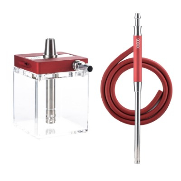 Кальян Hoob Subatom Wine Red Stainless Steel в Воркуте