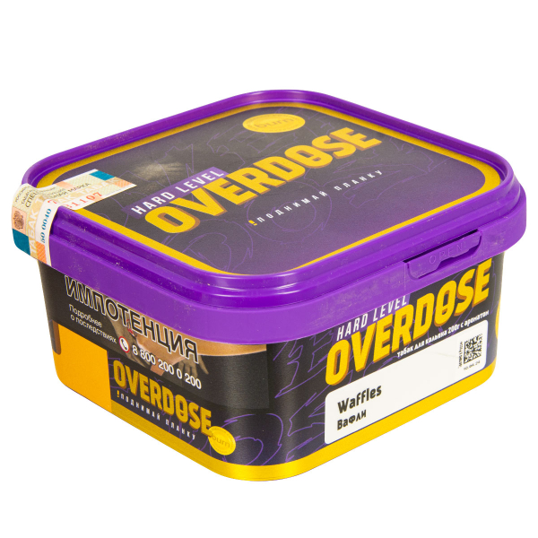 Табак Overdose Waffles  200 грамм в Воркуте