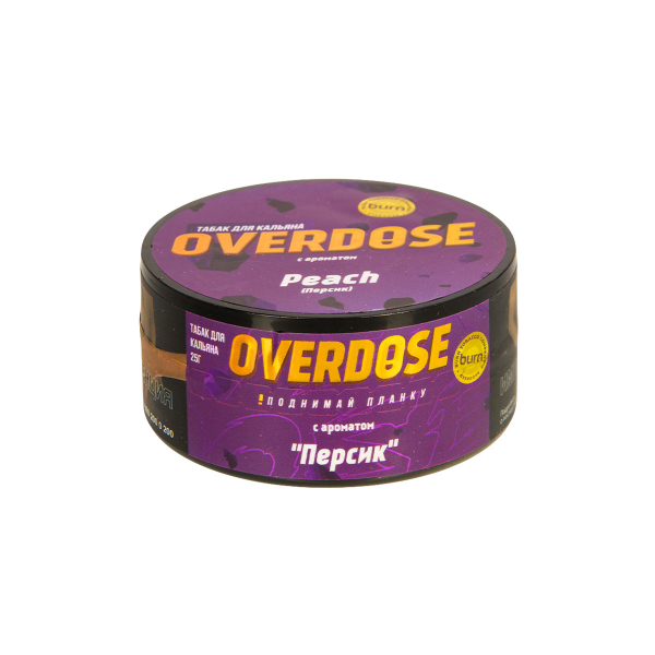 Табак Overdose Peach  25 грамм в Воркуте