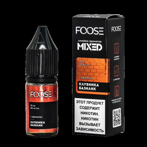Жидкость Foose Mixed Клубника Базилик 10 Мл в Воркуте